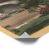 Poster Mission San Juan Bautista, Californie (Coin)