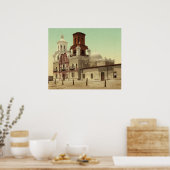 Poster Mission San Xavier del Bac, Tucson, Arizona 1902 (Cuisine)