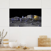 Poster Missions d'exploration spatiale futures 3 (Cuisine)