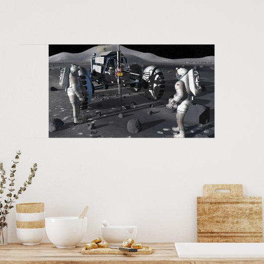 Poster Missions d'exploration spatiale futures 4 (Cuisine)