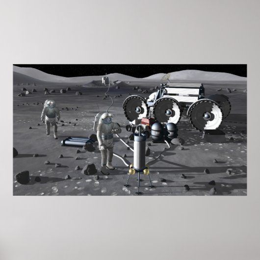 Poster Missions d'exploration spatiale futures 5 (Devant)