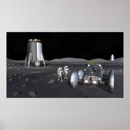 Poster Missions d'exploration spatiale futures 6 (Devant)