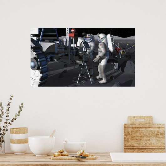 Poster Missions d'exploration spatiale futures 8 (Cuisine)