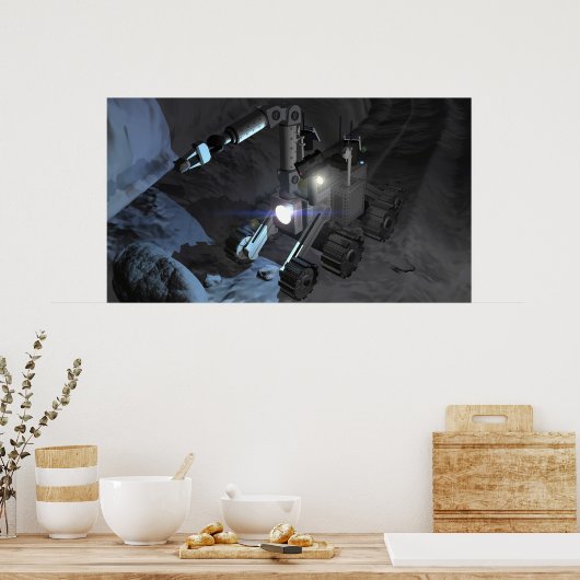 Poster Missions d'exploration spatiale futures 9 (Cuisine)