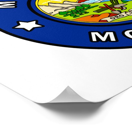 Poster Missoula Montana (Coin)