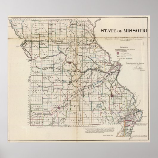 Poster Missouri 3 (Devant)