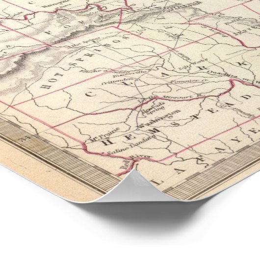 Poster Missouri, Ill, Ky, Tenn, Ala, Miss, Arche (Coin)