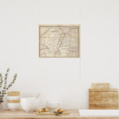 Poster Missouri, Ill, Ky, Tenn, Ala, Miss, Arche (Cuisine)