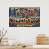 Poster Missouri - Lac des Ozarks 2 (Cuisine)