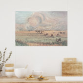 Poster Missouri prairie fire (Cuisine)