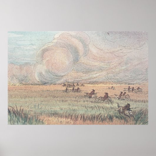 Poster Missouri prairie fire (Devant)