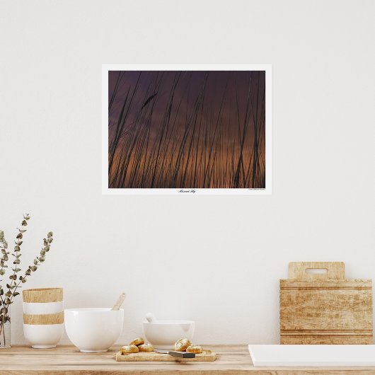 Poster Missouri Sky (Cuisine)