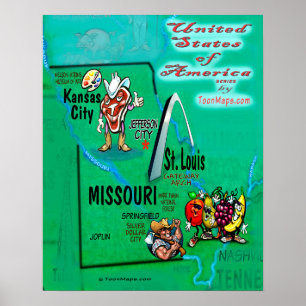 Poster Missouri USA