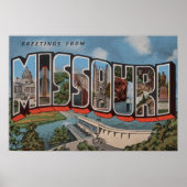 Poster Missouri (Vue Barrage) - Scènes de grandes lettres (Devant)