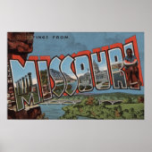 Poster Missouri (Vue Pont) - Scènes de grandes lettres (Devant)
