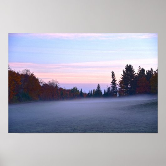 Poster Mist du Vermont (Devant)