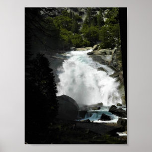 Poster Mist Falls, King's Canyon National Park, CA