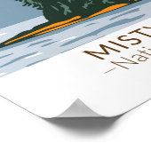 Poster Misty Fjords National Monument New Eddystone (Coin)