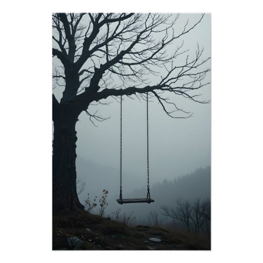 Poster Misty Hill Swing (Devant)