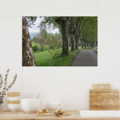 Poster Misty matiny en Provence imprimer (Cuisine)