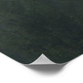 Poster Misty Mountain Forest Brouillard d'automne (Coin)