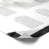 Poster Misty Mountain Mariage (Coin)