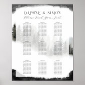 Poster Misty Mountain Mariage (Devant)