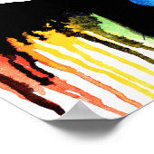 Poster Mit dem Regenbogen (Coin)