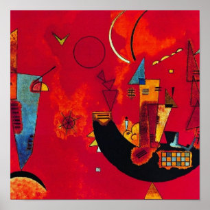 Poster Mit und Gegen, 1929 par Wassily Kandinsky