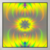 Poster Mitose Fractal (Devant)