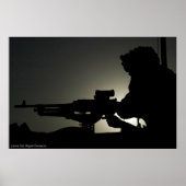 Poster Mitraillette (Devant)