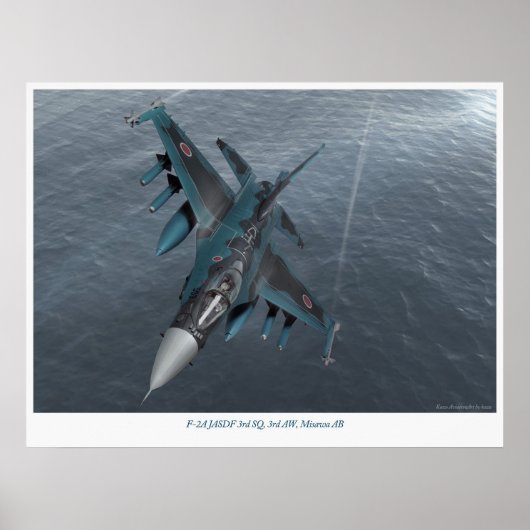 Poster Mitsubishi F-2 (Devant)