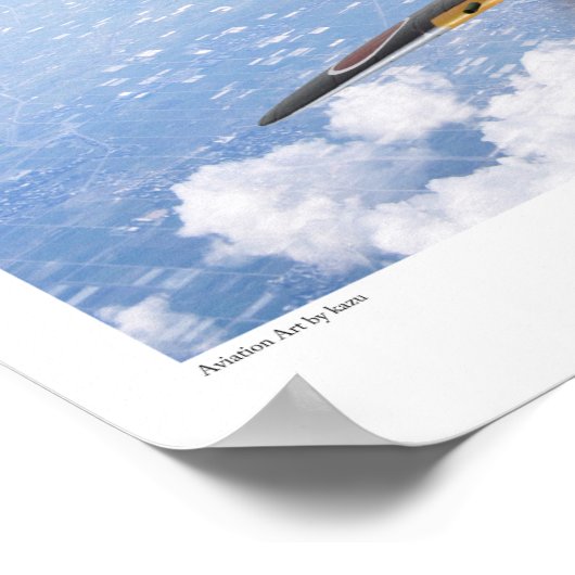 Poster Mitsubishi J2M Raiden "Jack" (Coin)