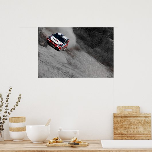 Poster Mitsubishi Red (Cuisine)