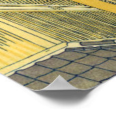 Poster Mitsui Shop Suruga à Edo Katsushika Hokusai 1830 (Coin)