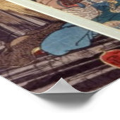 Poster Mitsukini Defying the Skeleton Specter, vers 1845 (Coin)