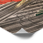 Poster Mitsukuni défie le spectre des squelettes - Vintag (Coin)