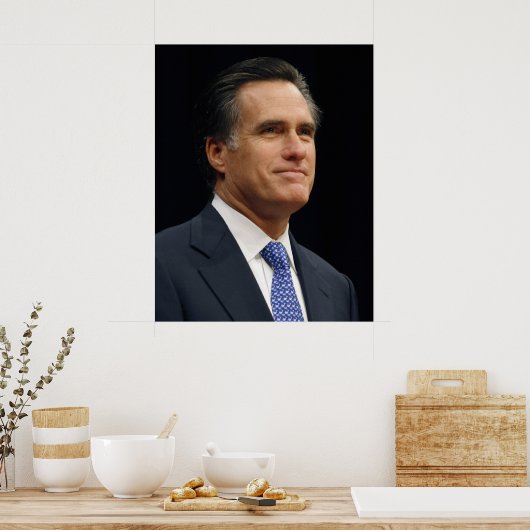 Poster Mitt Romney (Cuisine)