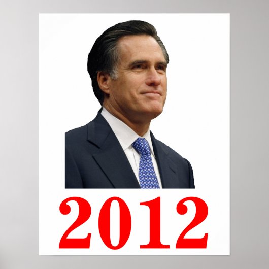 Poster Mitt Romney 2012 (Devant)