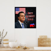 Poster Mitt Romney 2012 (Cuisine)