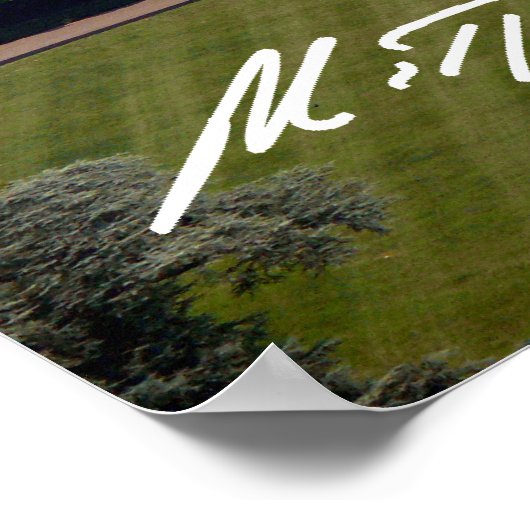 Poster Mitt Romney & Maison Blanche (Coin)