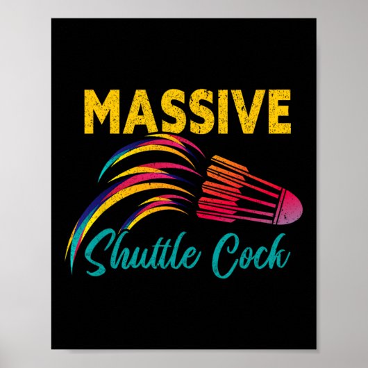 Poster Mive Shuttle Funny Dminton 2 (Devant)