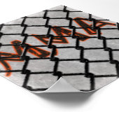 Poster MIXED MARTIAL ART mis en cage (Coin)