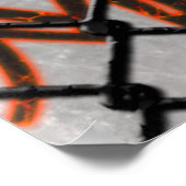 Poster MIXED MARTIAL ART mis en cage (Coin)