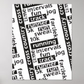 Poster Mixed Run Runner Theme (Devant)