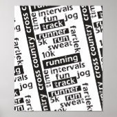 Poster Mixed Run Runner Theme (Devant)