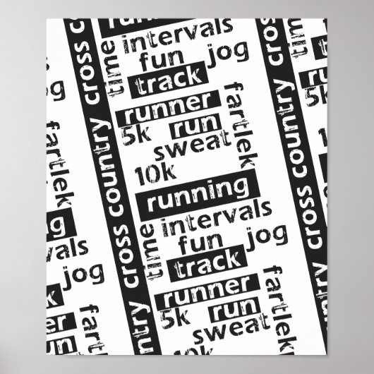 Poster Mixed Run Runner Theme (Devant)