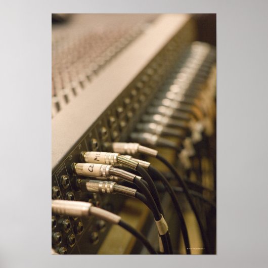 Poster Mixeur audio (Devant)