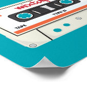 Poster Mixtape Retro (Coin)