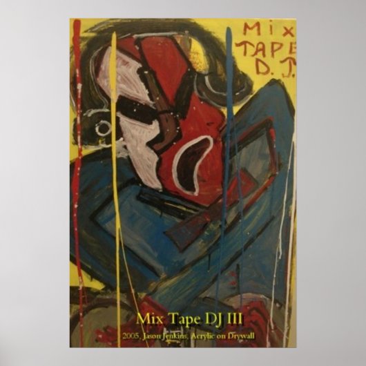 POSTER MIXTE TAPE DJ III (Devant)